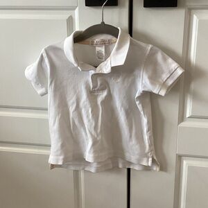 The Beaufort Bonnet Company White Kids Polo Shirt boys size 12-18 months